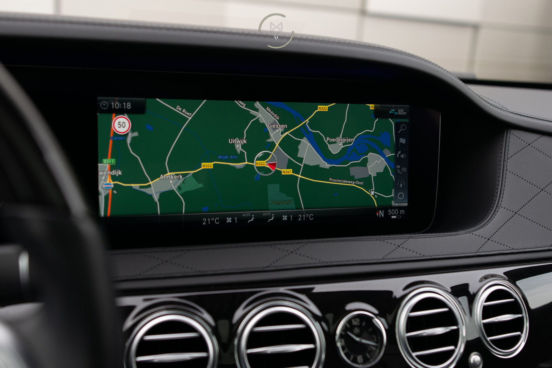 Mercedes-Benz S-Klasse 560 Lang 4-M AMG Exclusive | 4*massage/koeling | 20" | entertainment | standkachel | HUD | nachtzicht Foto 13