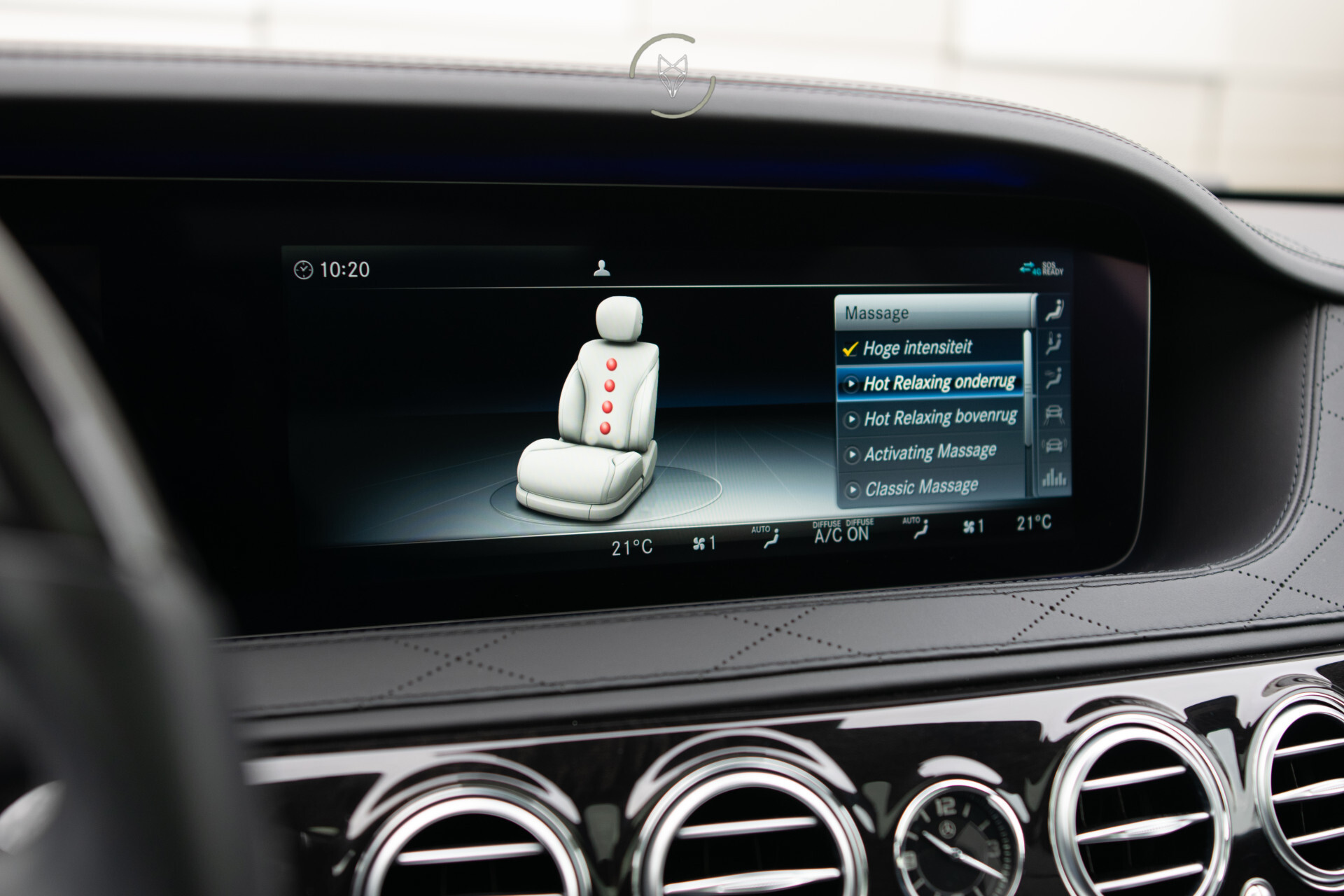 Mercedes-Benz S-Klasse 560 Lang 4-M AMG Exclusive | 4*massage/koeling | 20" | entertainment | standkachel | HUD | nachtzicht Foto 15