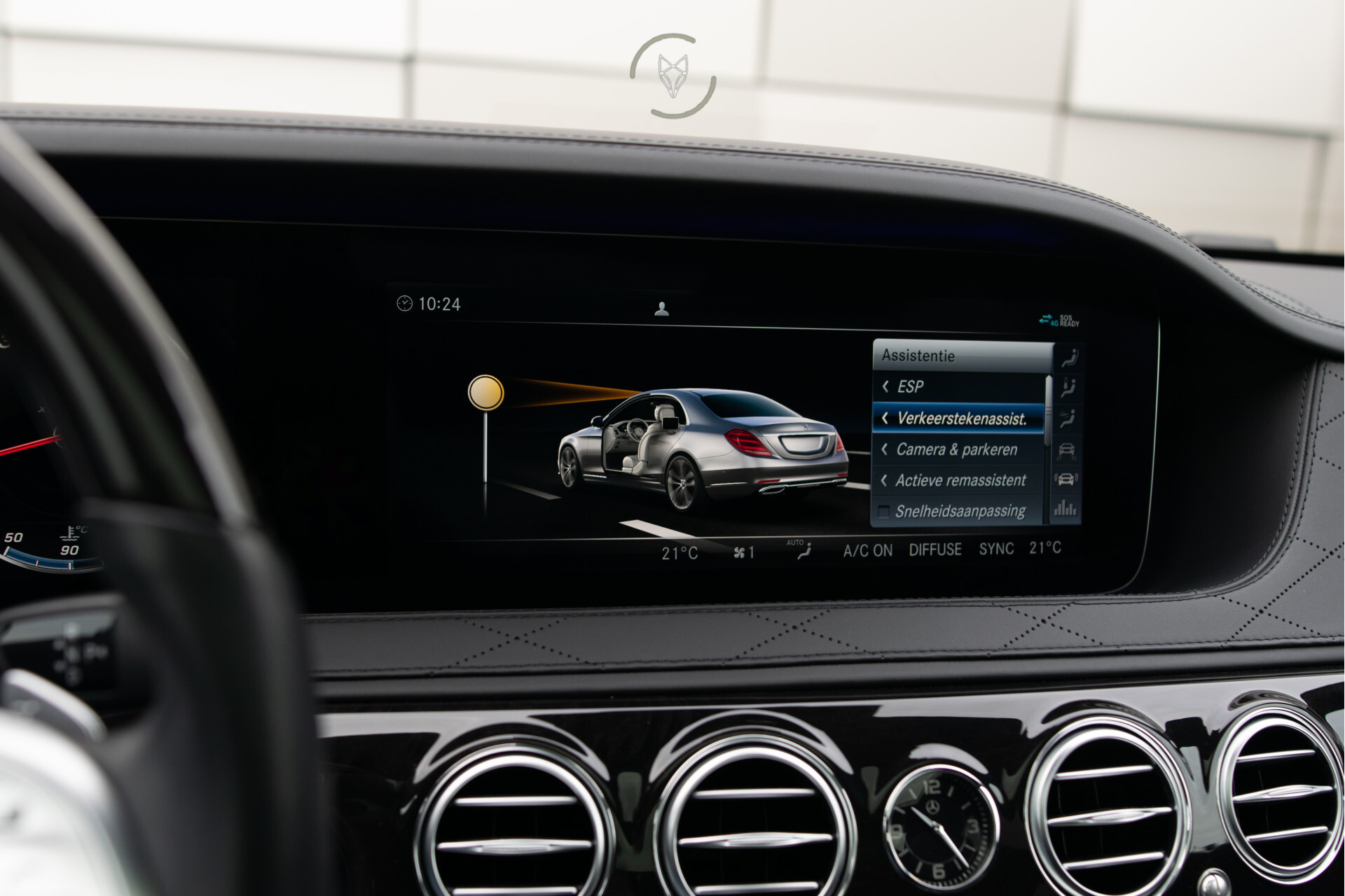 Mercedes-Benz S-Klasse 560 Lang 4-M AMG Exclusive | 4*massage/koeling | 20" | entertainment | standkachel | HUD | nachtzicht Foto 24