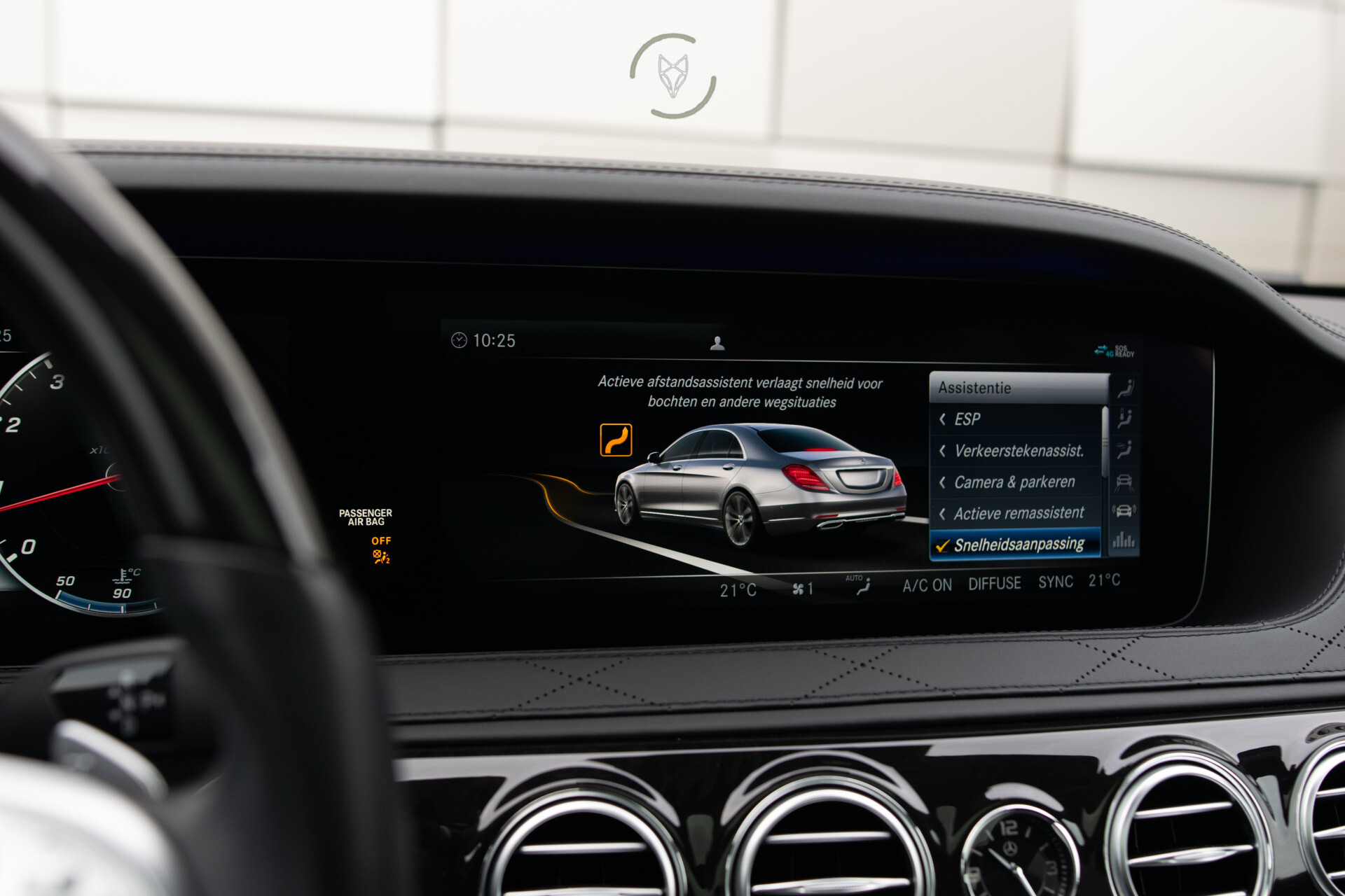 Mercedes-Benz S-Klasse 560 Lang 4-M AMG Exclusive | 4*massage/koeling | 20" | entertainment | standkachel | HUD | nachtzicht Foto 29