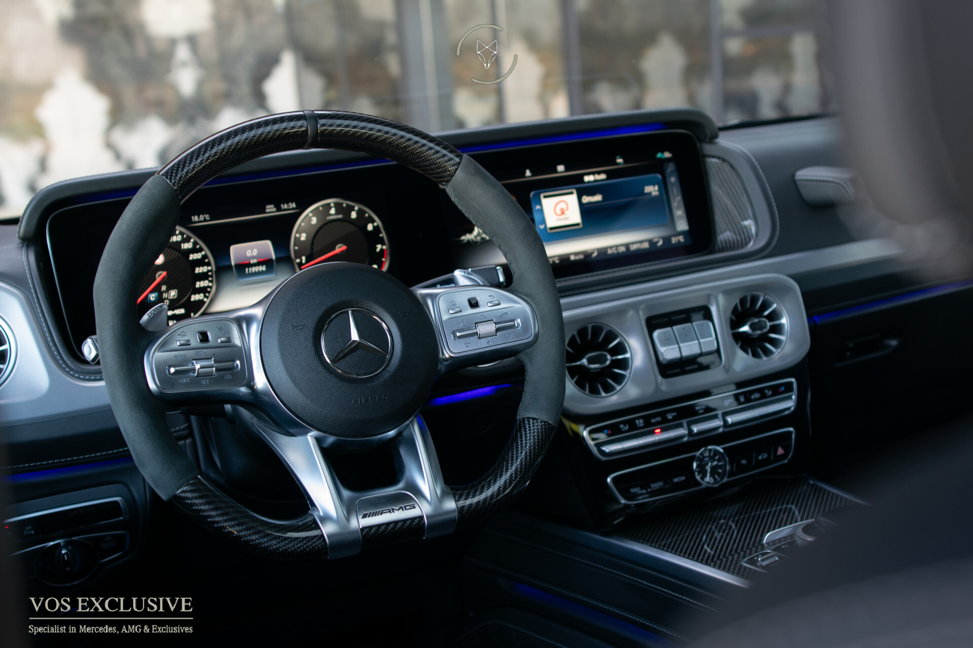 Mercedes-Benz G-Klasse 63 AMG Carbon | Manufaktur | Capristo | ACC | Massage | Entertainment | Standkachel | Night | 22" | Driver's Package Foto 47