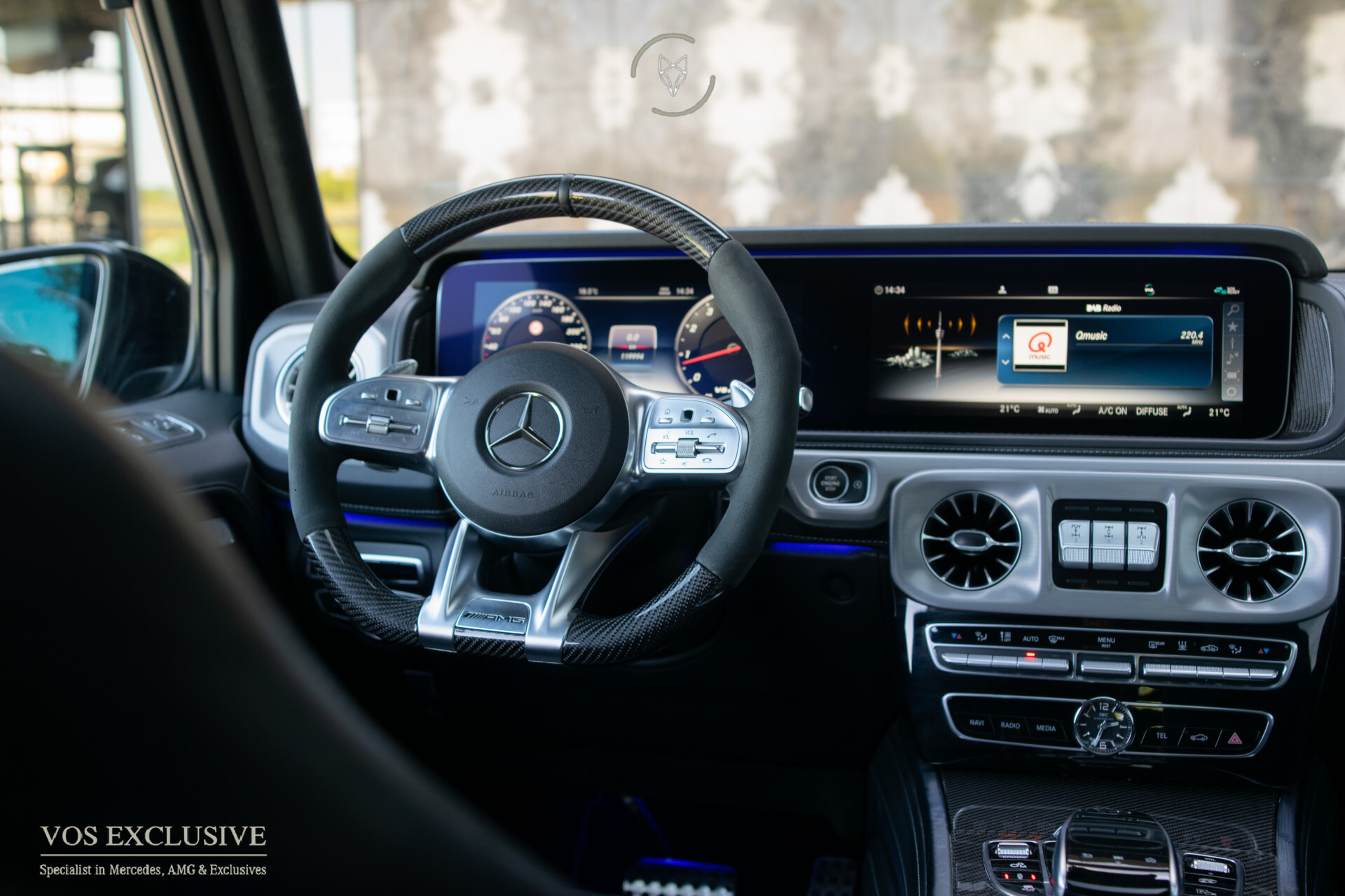 Mercedes-Benz G-Klasse 63 AMG Carbon | Manufaktur | Capristo | ACC | Massage | Entertainment | Standkachel | Night | 22" | Driver's Package Foto 52