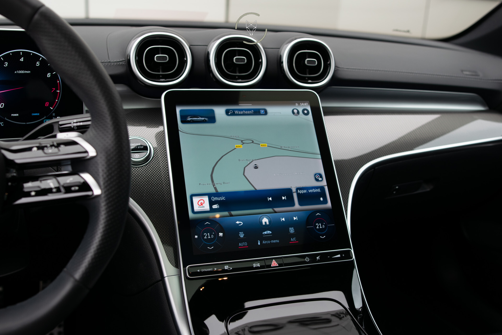 Mercedes-Benz C-Klasse Estate 300 AMG Night Massage | ACC | Keyless | Pano | 360 | Soundsysteem | LED | 19" | New Service Foto 24