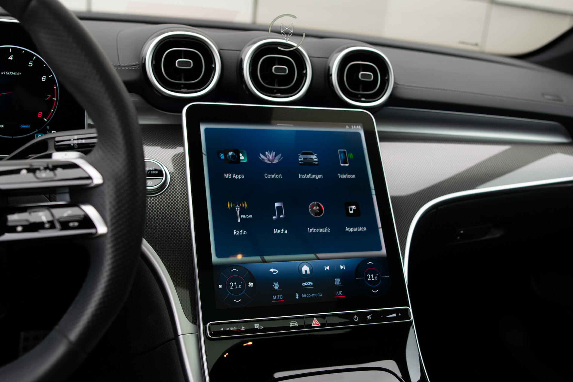 Mercedes-Benz C-Klasse Estate 300 AMG Night Massage | ACC | Keyless | Pano | 360 | Soundsysteem | LED | 19" | New Service Foto 38