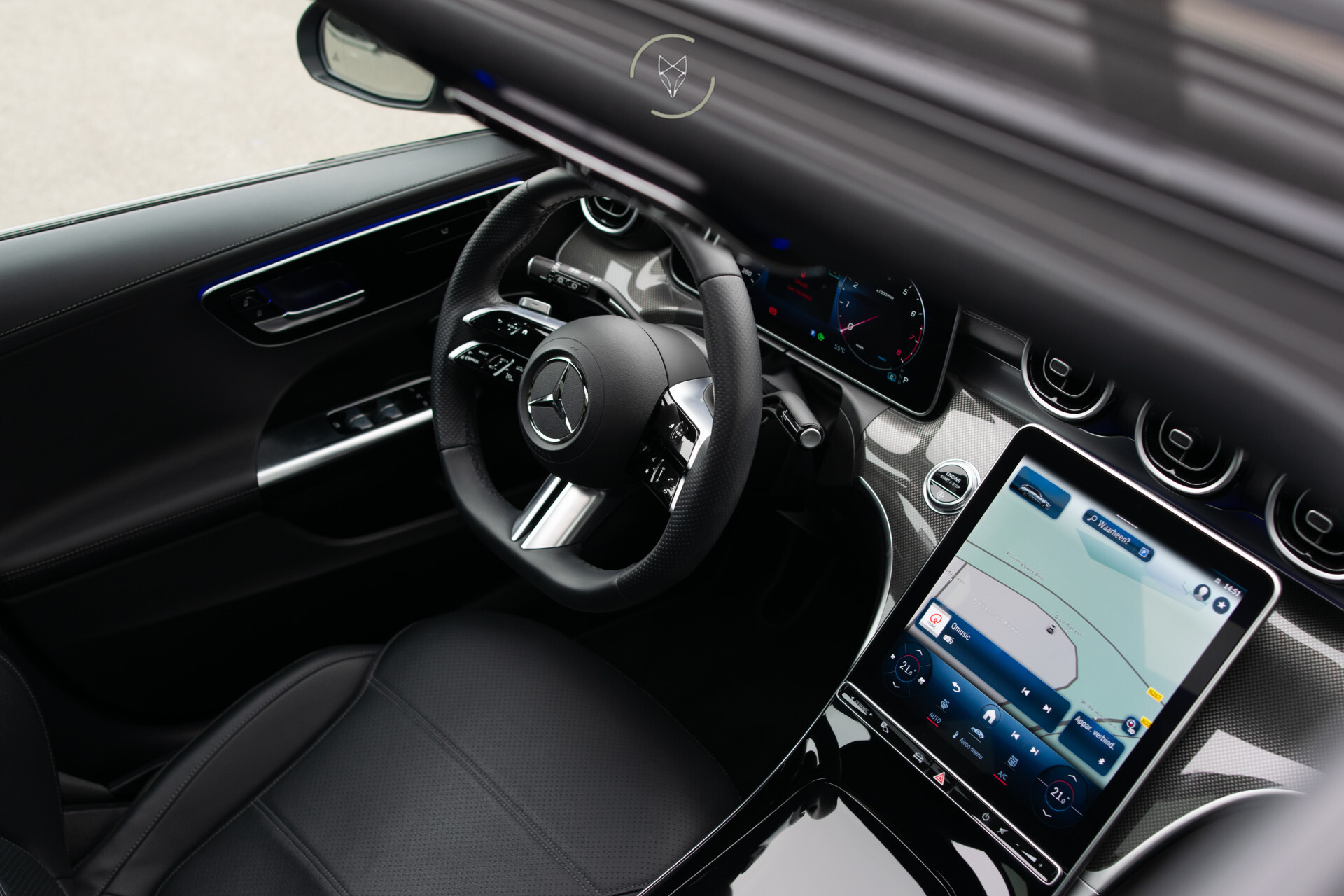 Mercedes-Benz C-Klasse Estate 300 AMG Night Massage | ACC | Keyless | Pano | 360 | Soundsysteem | LED | 19" | New Service Foto 40