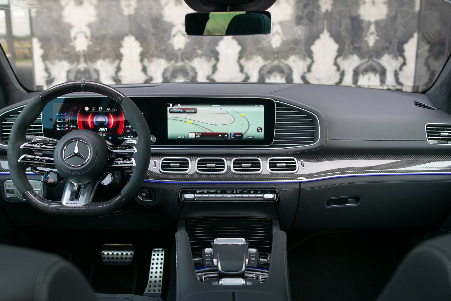 Mercedes-Benz GLE Coupé AMG 53 4MATIC+ Full Carbon | Ruitleder | Massage | Softclose | Manufaktur | Stoelkoeling | ACC | Keyless | Trekhaak Foto 36