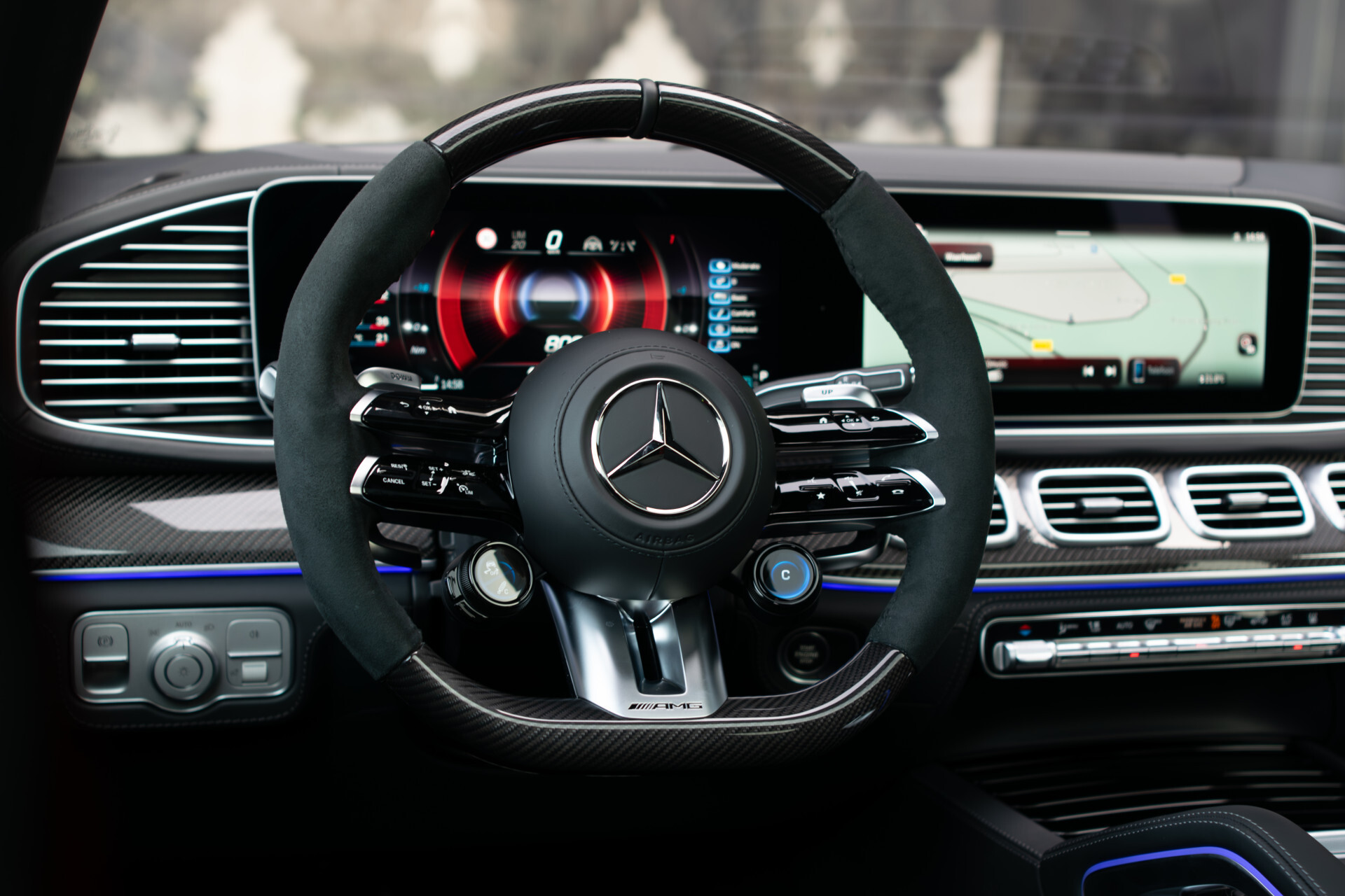 Mercedes-Benz GLE Coupé AMG 53 4MATIC+ Full Carbon | Ruitleder | Massage | Softclose | Manufaktur | Stoelkoeling | ACC | Keyless | Trekhaak Foto 40