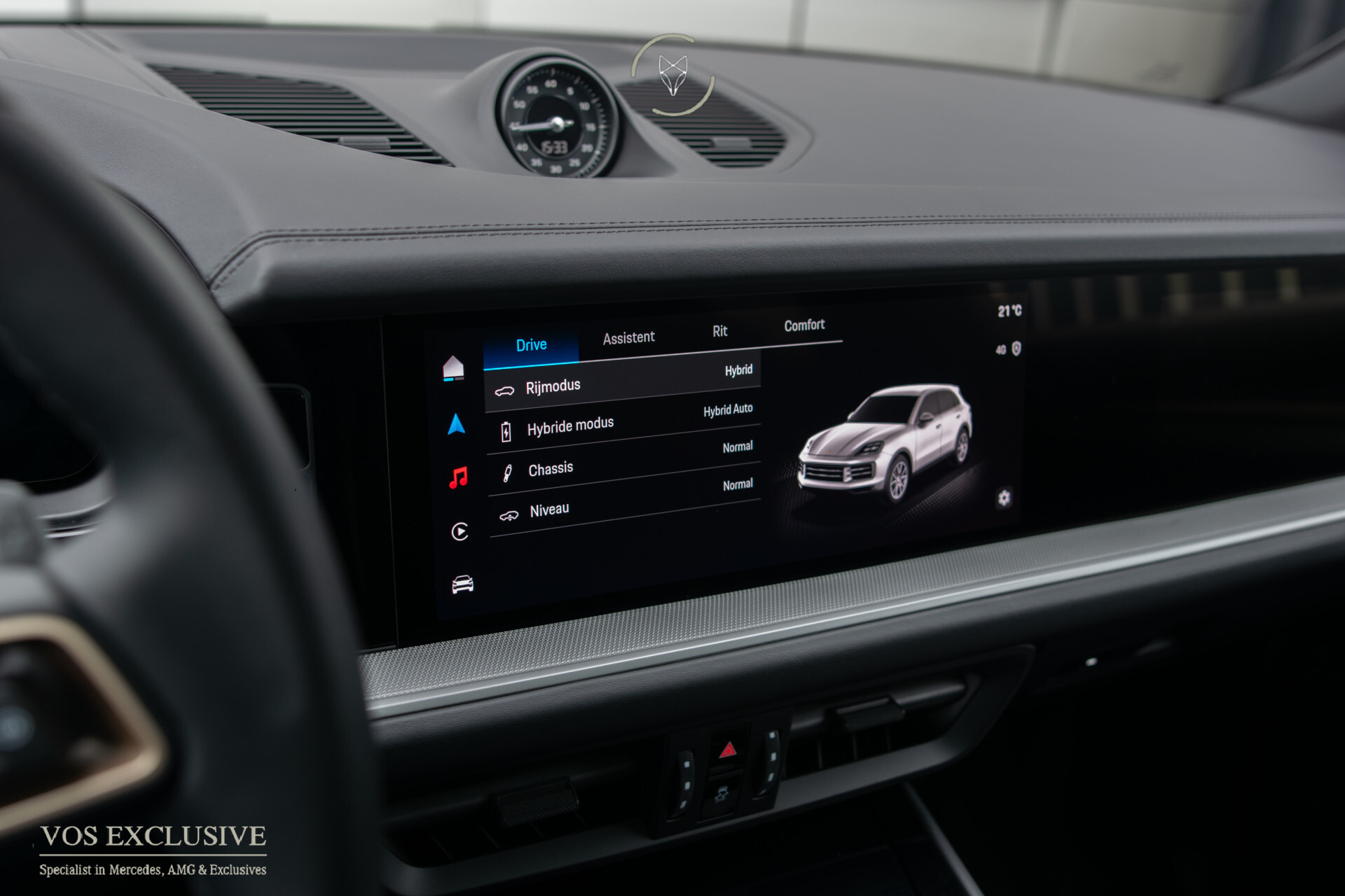 Porsche Cayenne 3.0 E-Hybrid SportDesign | Passenger Display | 21'' | Luchtvering | HUD | ACC | Bose | 18-voudig | Panorama | Stoelkoeling Foto 22