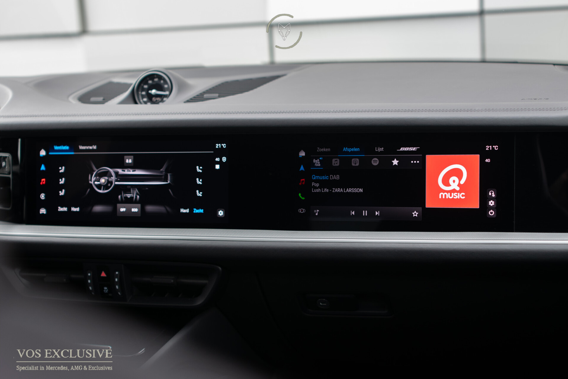 Porsche Cayenne 3.0 E-Hybrid SportDesign | Passenger Display | 21'' | Luchtvering | HUD | ACC | Bose | 18-voudig | Panorama | Stoelkoeling Foto 39