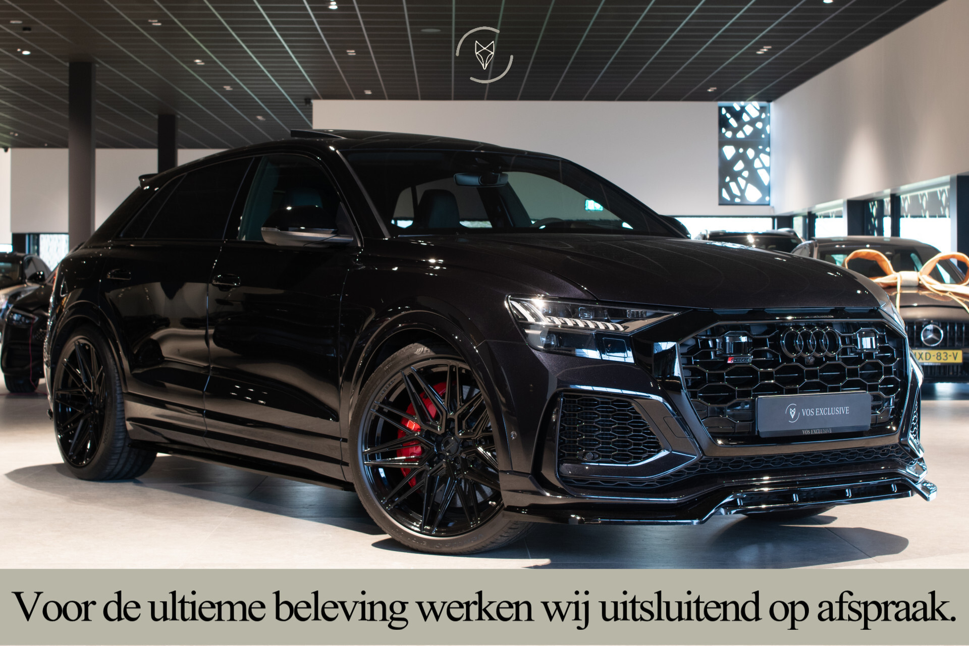 Audi RSQ8 4.0 TFSI Quattro 23'' Vossen | Ceramic | Carbon | Aeropakket | B&O 3D | RS Dynamic | 4-wielsturing | ACC | HUD | Keyless | Trekhaak | Softclose Foto 1