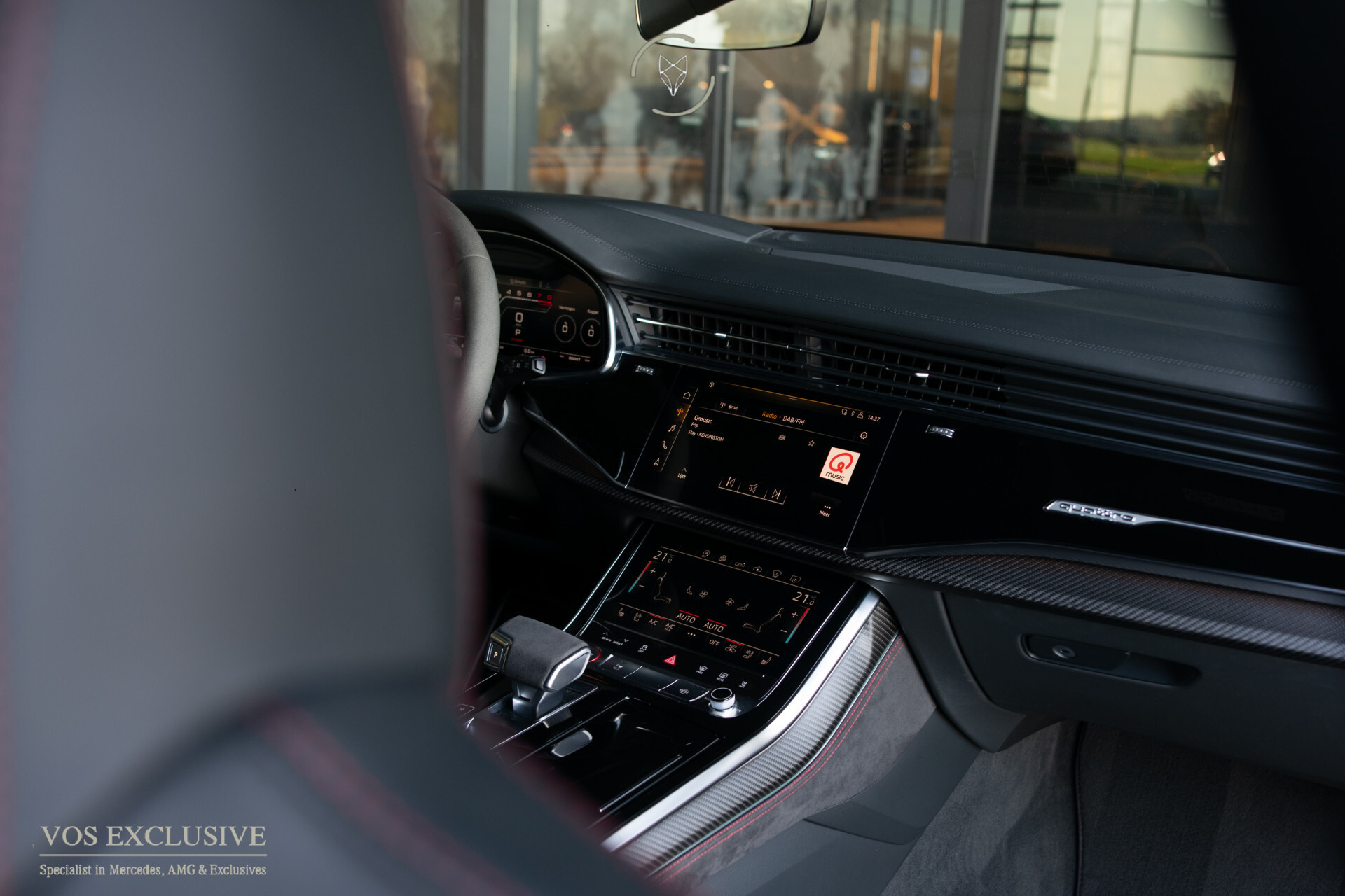 Audi RSQ8 4.0 TFSI Quattro 23'' Vossen | Ceramic | Carbon | Aeropakket | B&O 3D | RS Dynamic | 4-wielsturing | ACC | HUD | Keyless | Trekhaak | Softclose Foto 38