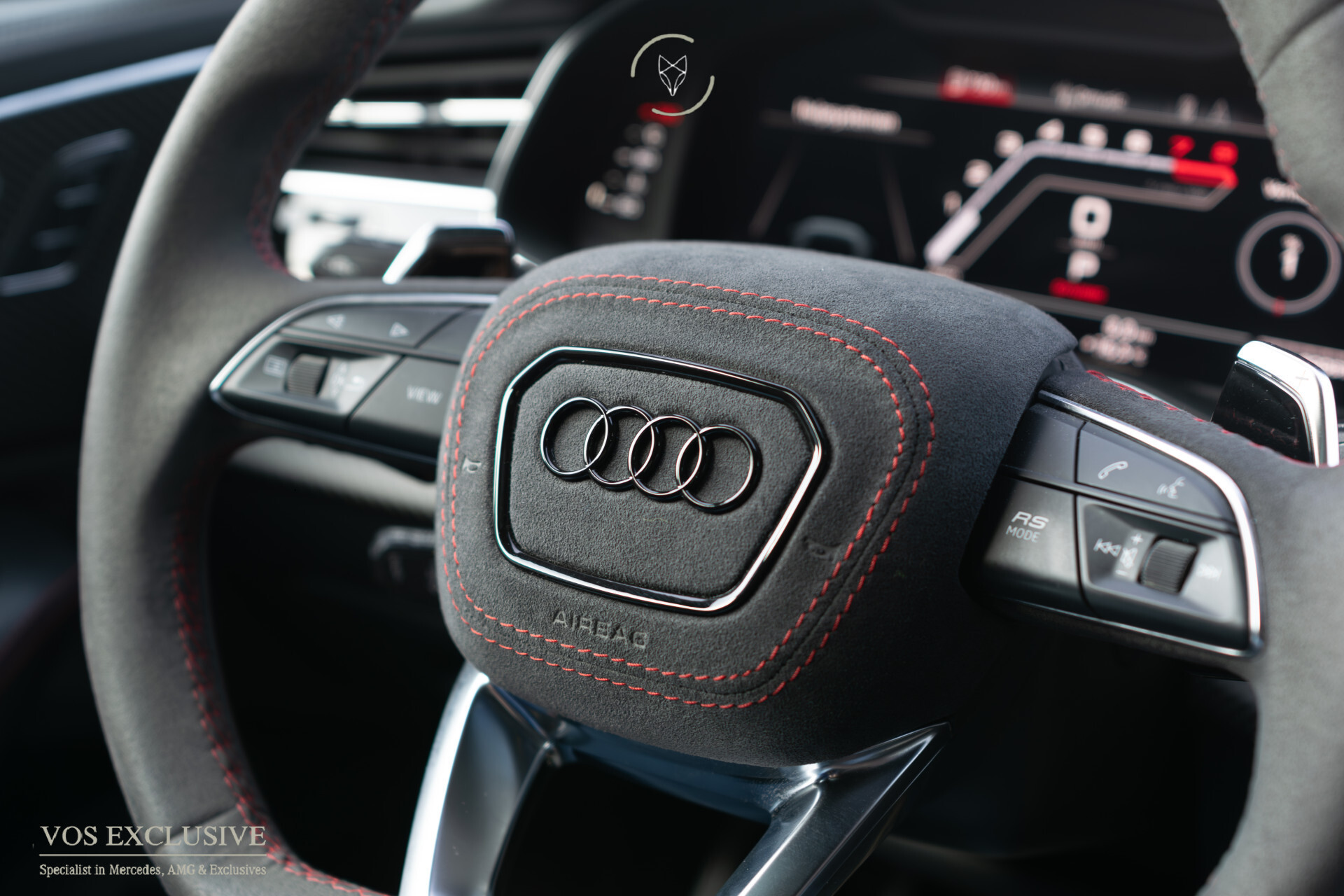 Audi RSQ8 4.0 TFSI Quattro 23'' Vossen | Ceramic | Carbon | Aeropakket | B&O 3D | RS Dynamic | 4-wielsturing | ACC | HUD | Keyless | Trekhaak | Softclose Foto 55