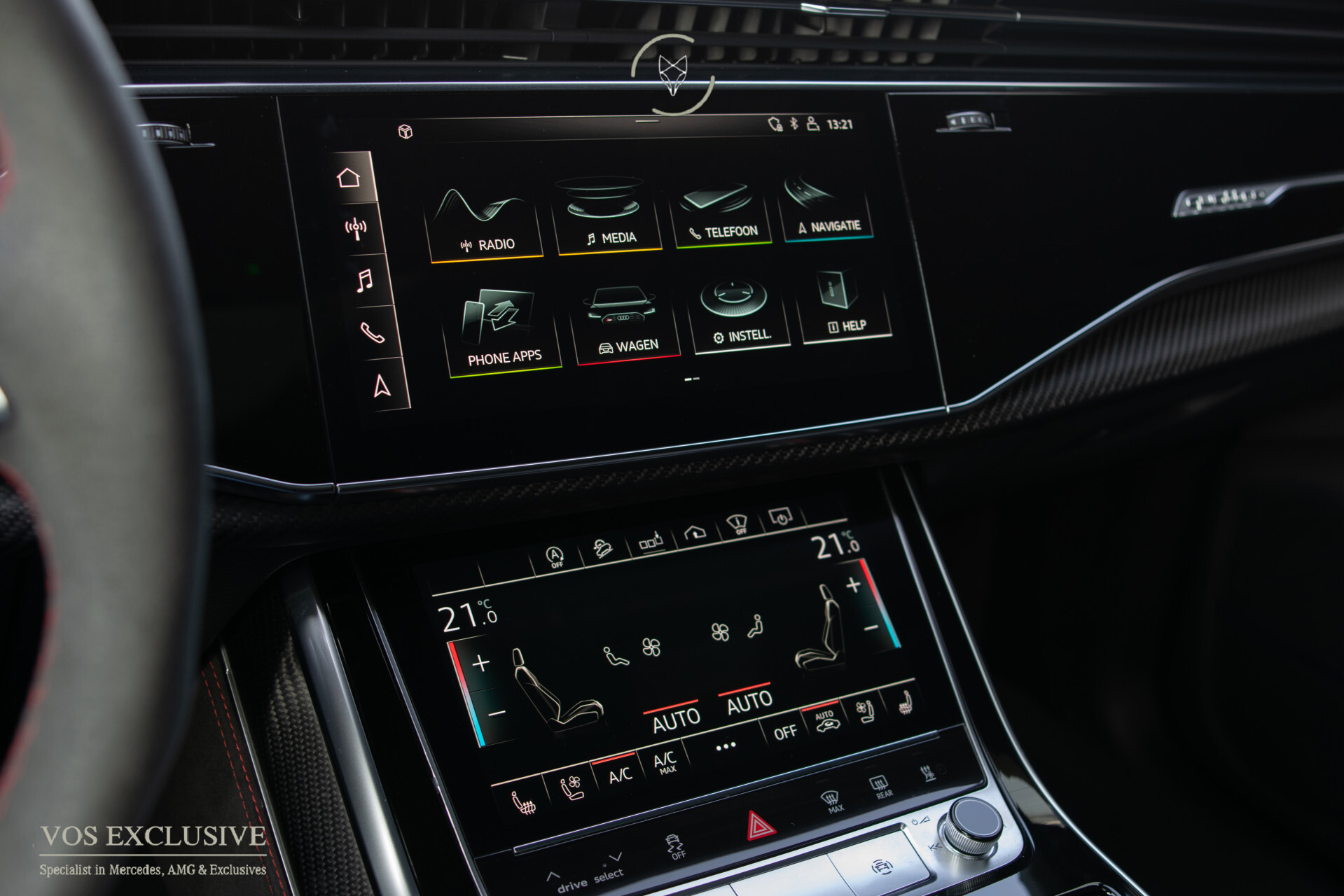 Audi RSQ8 4.0 TFSI Quattro 23'' Vossen | Ceramic | Carbon | Aeropakket | B&O 3D | RS Dynamic | 4-wielsturing | ACC | HUD | Keyless | Trekhaak | Softclose Foto 64