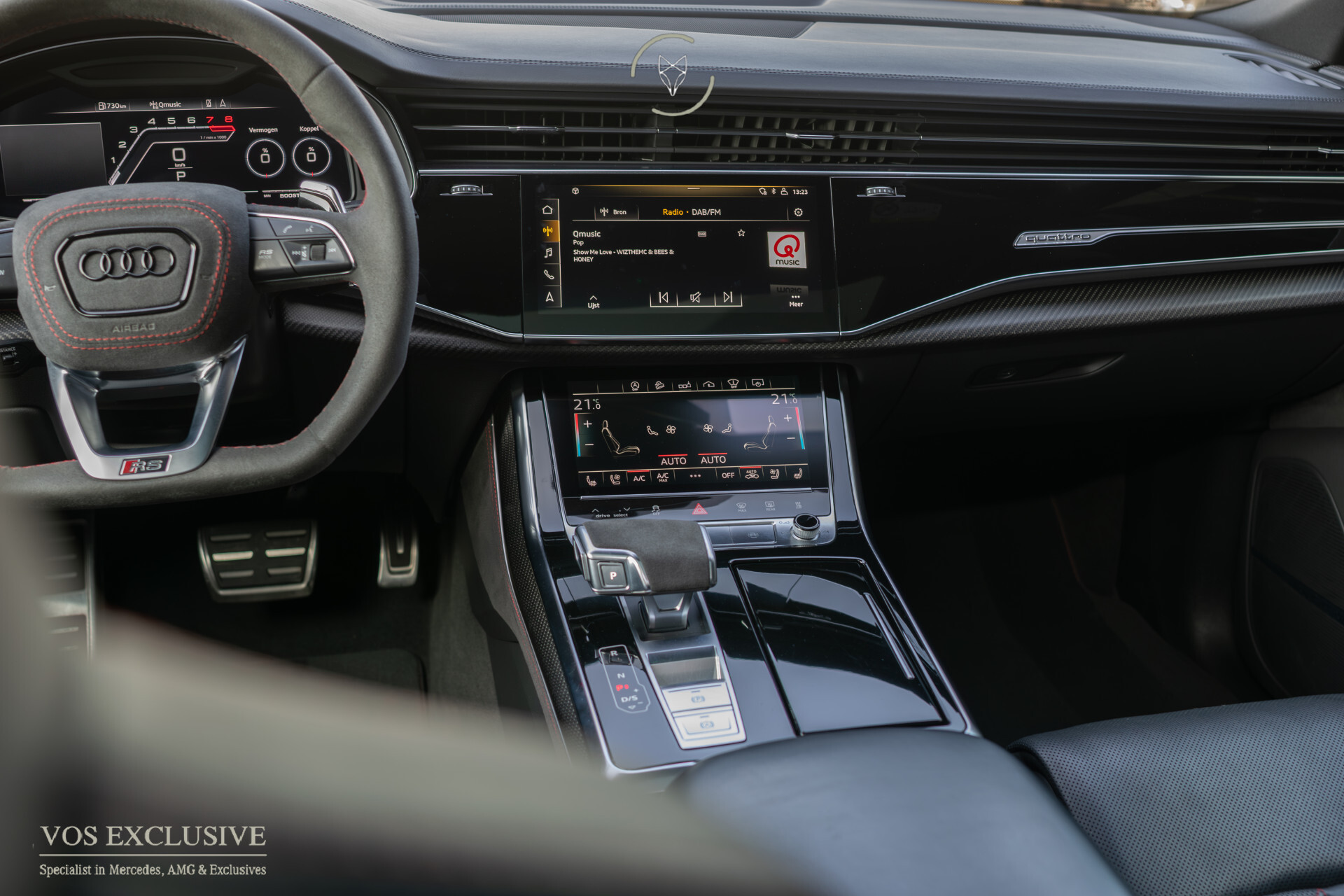 Audi RSQ8 4.0 TFSI Quattro 23'' Vossen | Ceramic | Carbon | Aeropakket | B&O 3D | RS Dynamic | 4-wielsturing | ACC | HUD | Keyless | Trekhaak | Softclose Foto 65