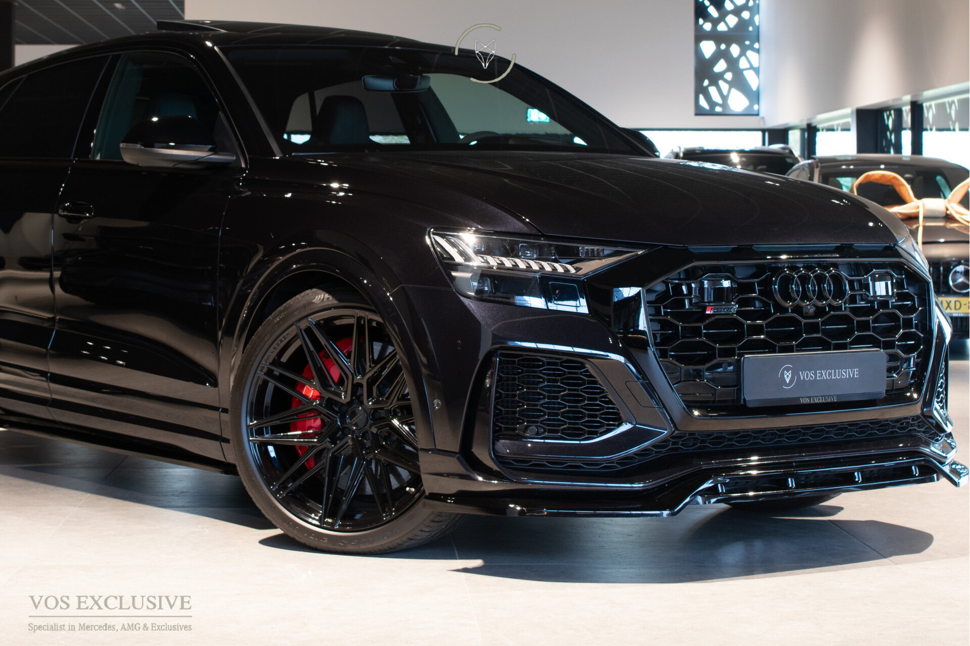 Audi RSQ8 4.0 TFSI Quattro 23'' Vossen | Ceramic | Carbon | Aeropakket | B&O 3D | RS Dynamic | 4-wielsturing | ACC | HUD | Keyless | Trekhaak | Softclose Foto 67