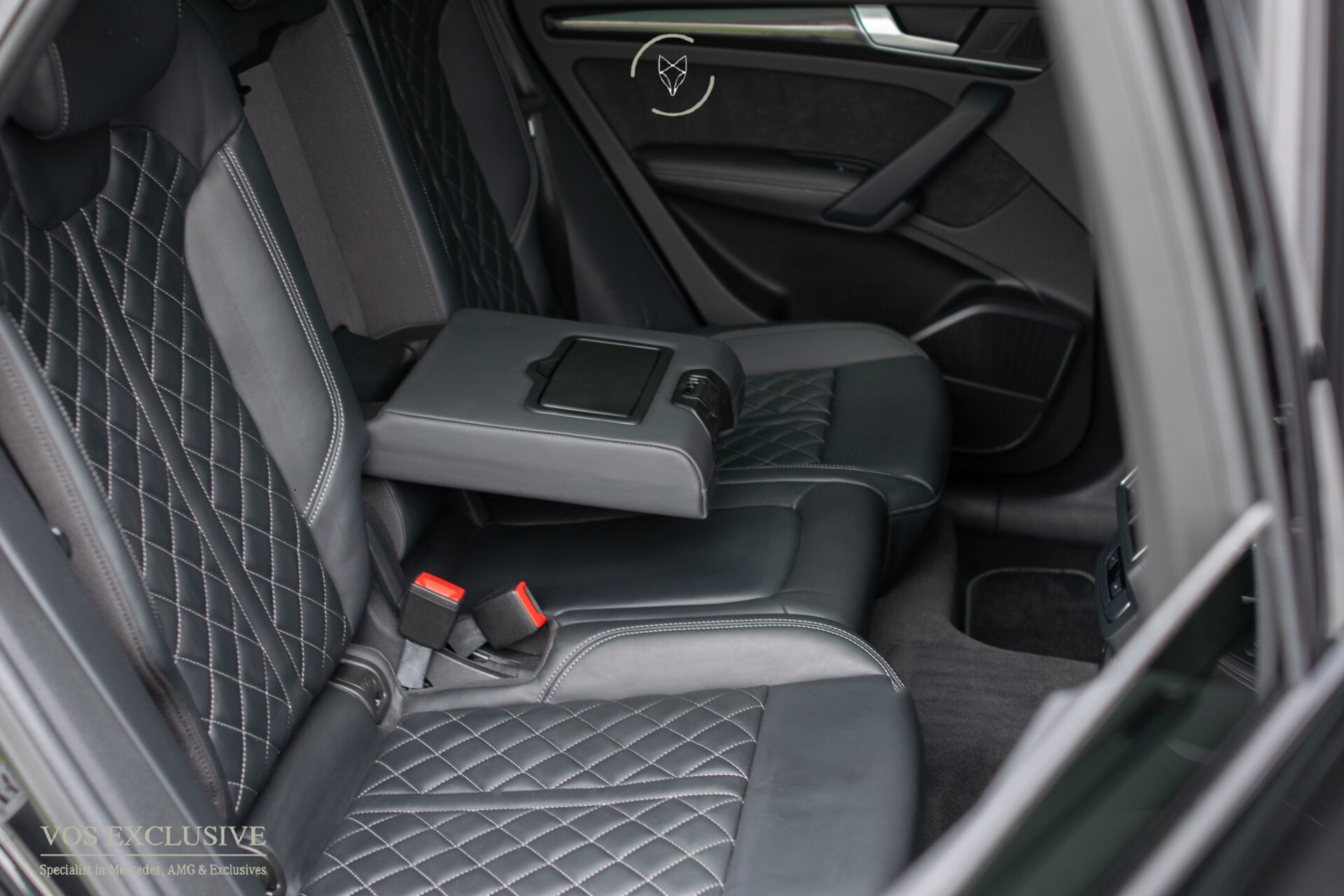 Audi SQ5 3.0 Tdi Quattro ABT | Carbon | B&O | ACC | Ruitleder | Luchtvering | HUD | Standkachel | Blackline | 21" | Matrix LED | New Service | Alarm Foto 12