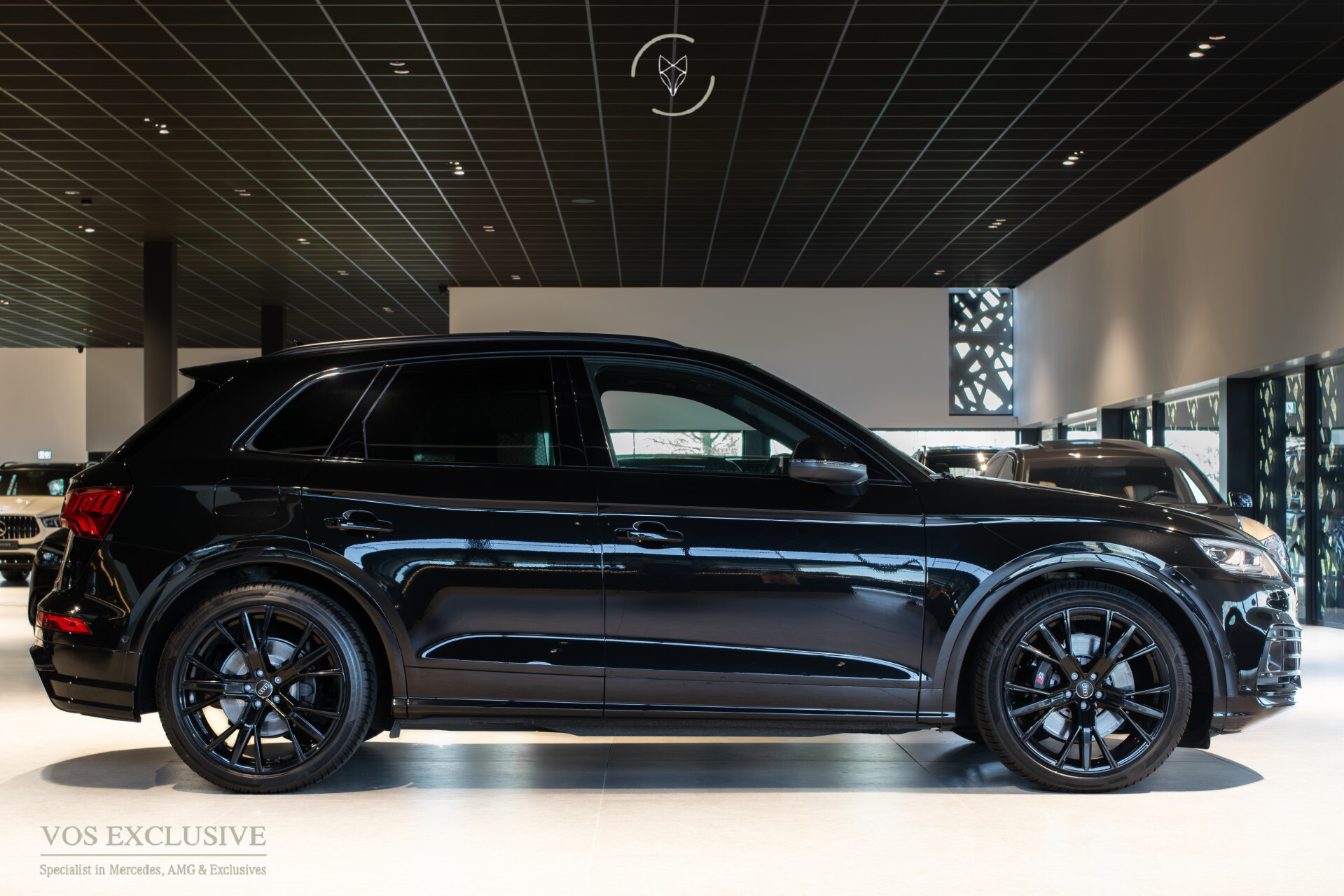 Audi SQ5 3.0 Tdi Quattro ABT | Carbon | B&O | ACC | Ruitleder | Luchtvering | HUD | Standkachel | Blackline | 21" | Matrix LED | New Service | Alarm Foto 3