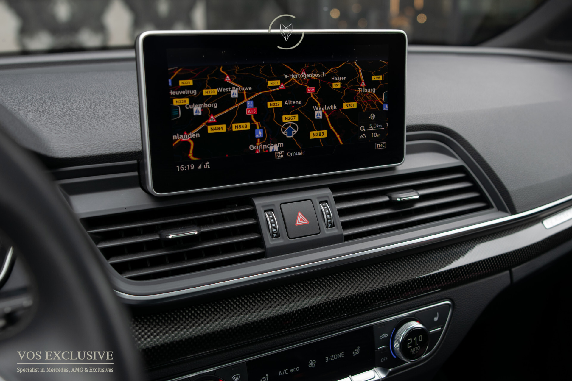 Audi SQ5 3.0 Tdi Quattro ABT | Carbon | B&O | ACC | Ruitleder | Luchtvering | HUD | Standkachel | Blackline | 21" | Matrix LED | New Service | Alarm Foto 51