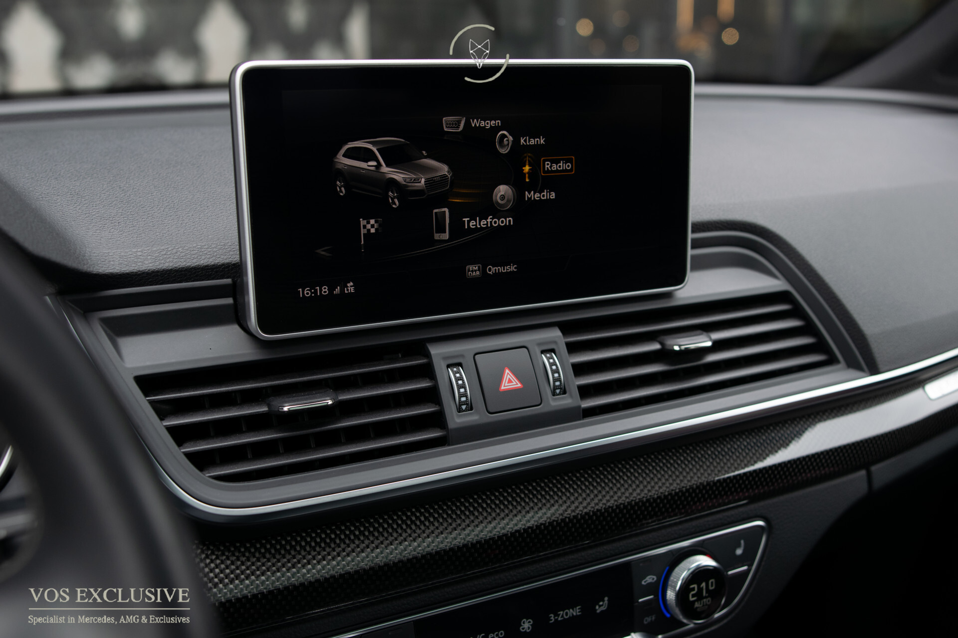 Audi SQ5 3.0 Tdi Quattro ABT | Carbon | B&O | ACC | Ruitleder | Luchtvering | HUD | Standkachel | Blackline | 21" | Matrix LED | New Service | Alarm Foto 55