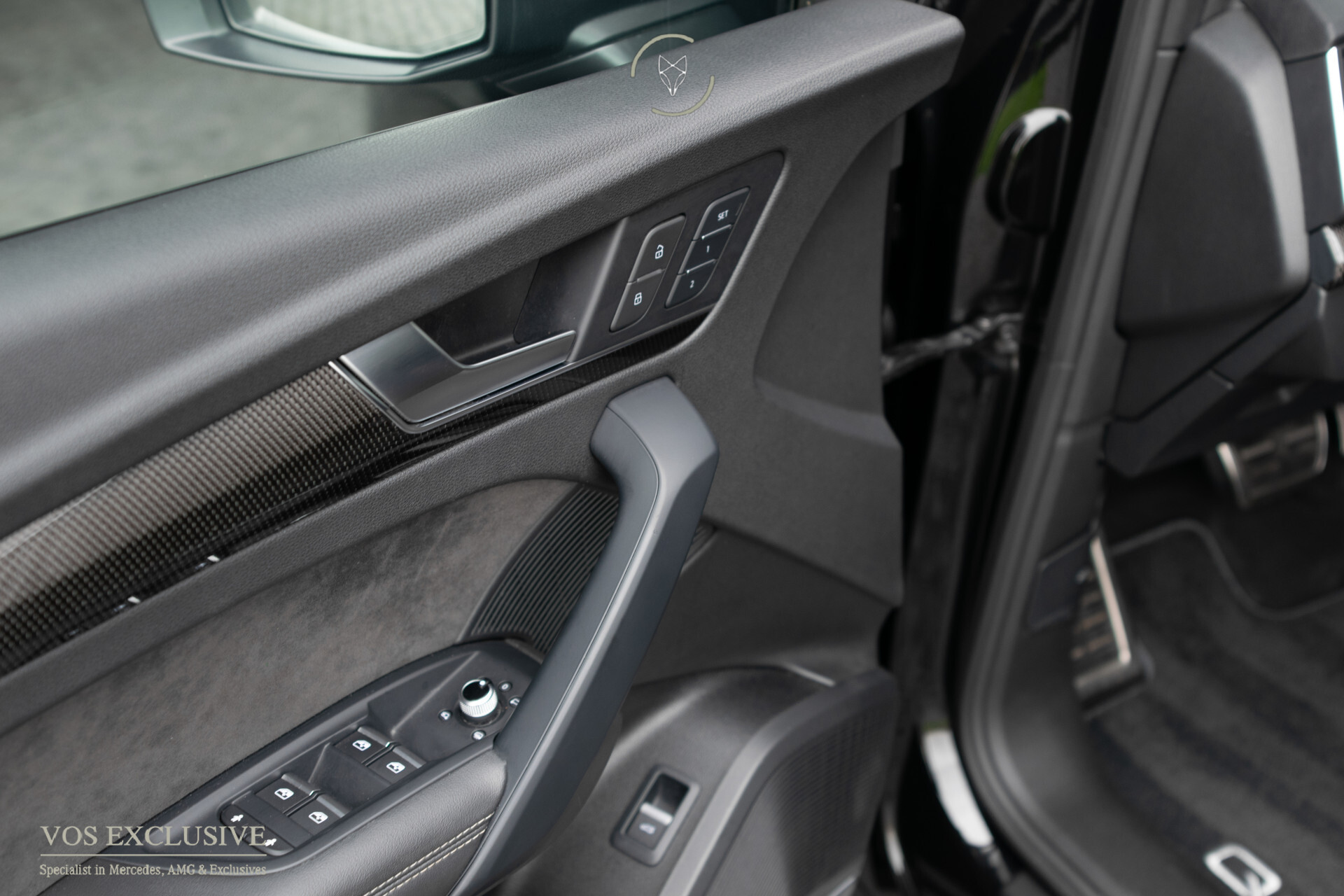 Audi SQ5 3.0 Tdi Quattro ABT | Carbon | B&O | ACC | Ruitleder | Luchtvering | HUD | Standkachel | Blackline | 21" | Matrix LED | New Service | Alarm Foto 9