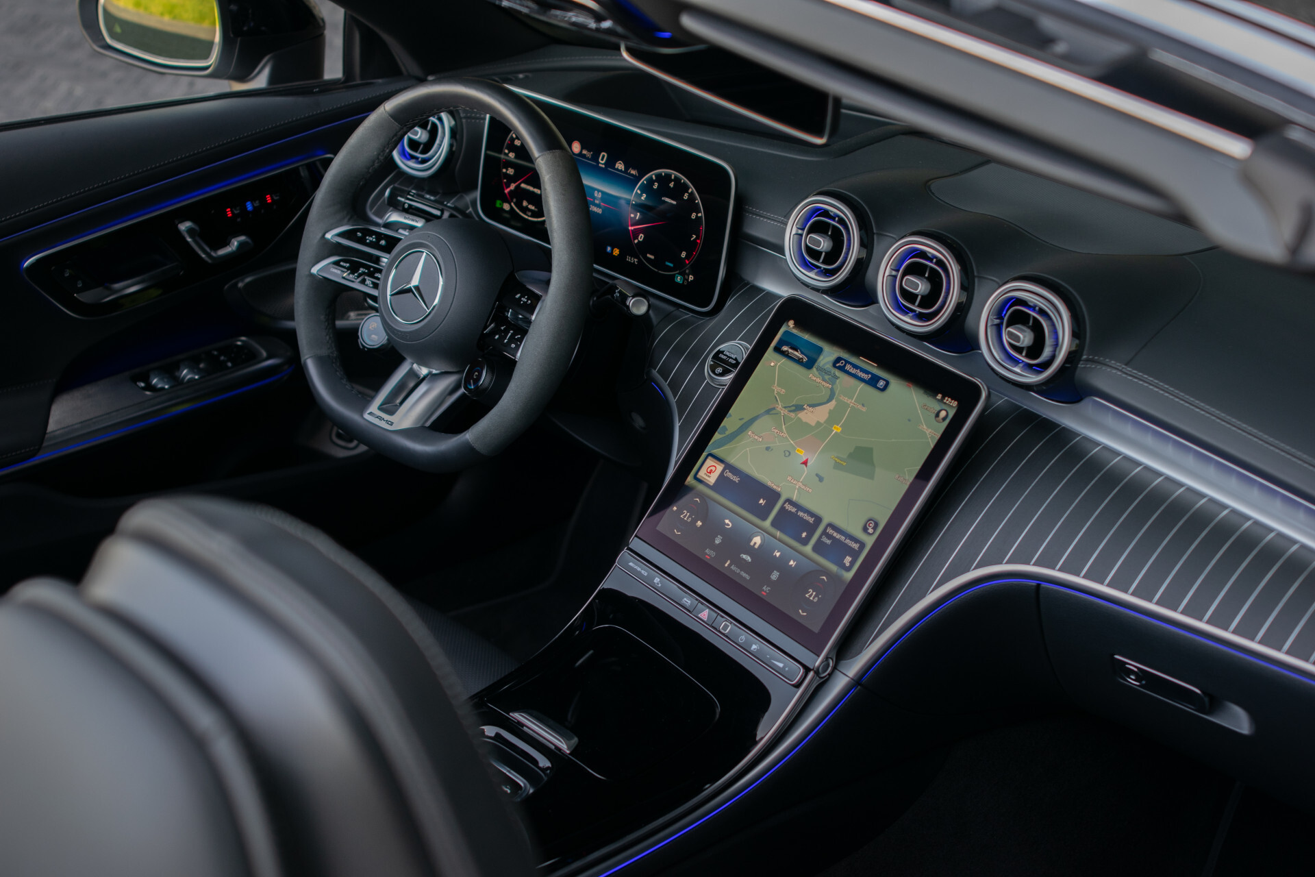 Mercedes-Benz CLE Cabriolet AMG 53 4M Night | Dynamic Plus | Distronic | Keyless | 360° | Manufaktur | Massage | HUD | 20'' | Drivers Pack | Burmester 3D | New Service Foto 69