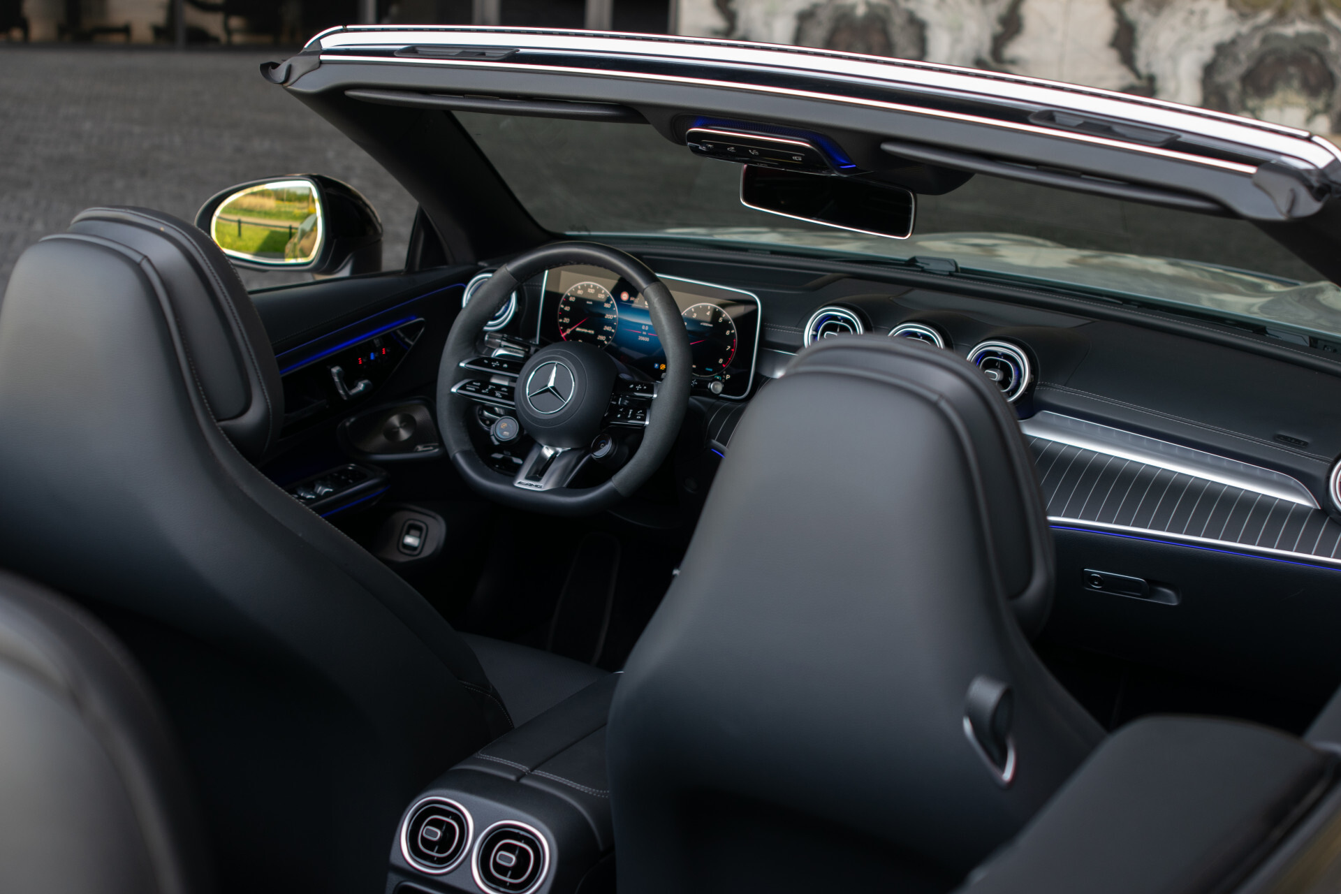 Mercedes-Benz CLE Cabriolet AMG 53 4M Night | Dynamic Plus | Distronic | Keyless | 360° | Manufaktur | Massage | HUD | 20'' | Drivers Pack | Burmester 3D | New Service Foto 71