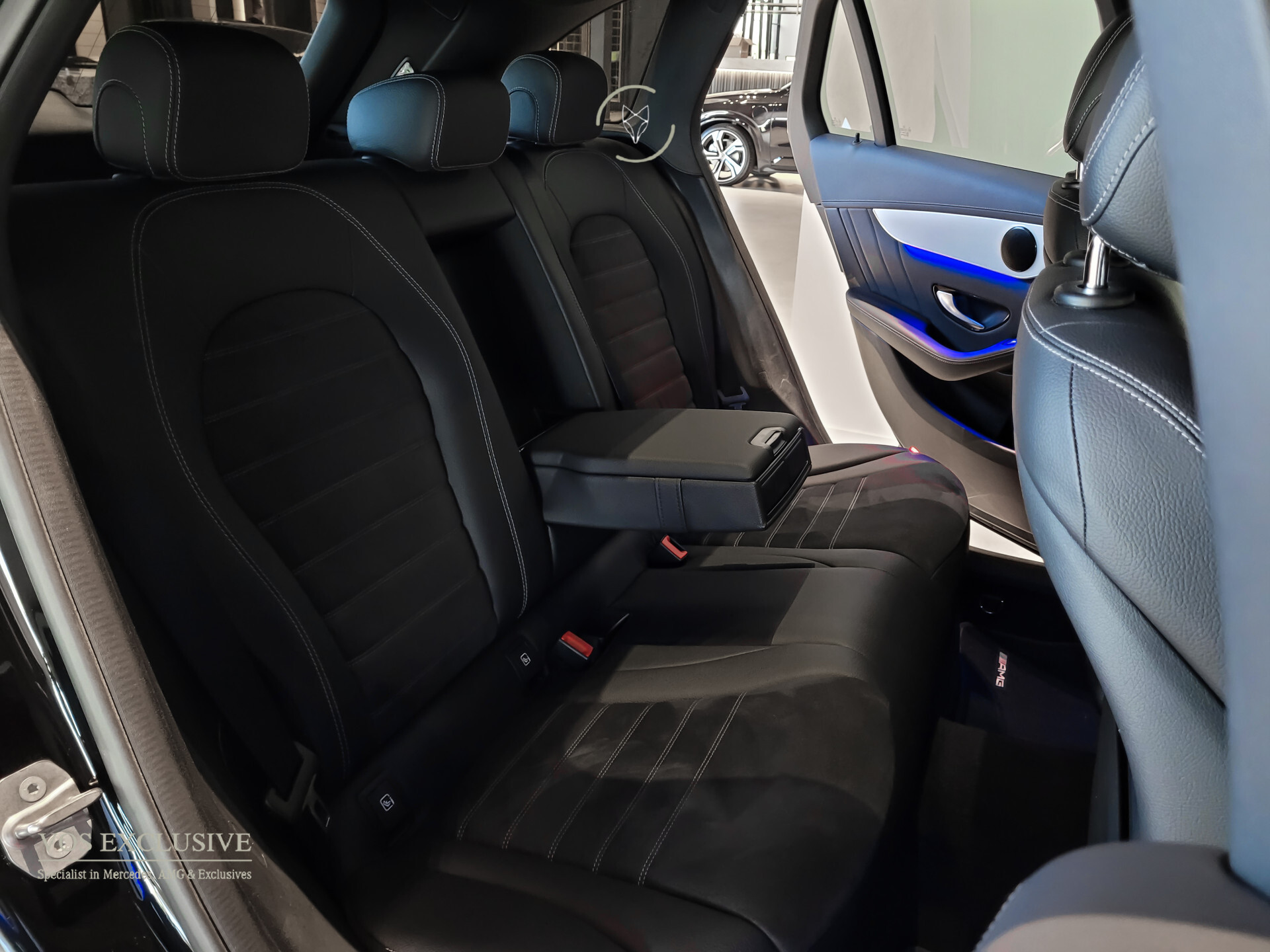 Mercedes-Benz GLC 200 4-M AMG Night | Panorama | 20" | Trekhaak | MBUX | Spoorpakket | Sfeerverlichting | Treeplanken | New Service Foto 27