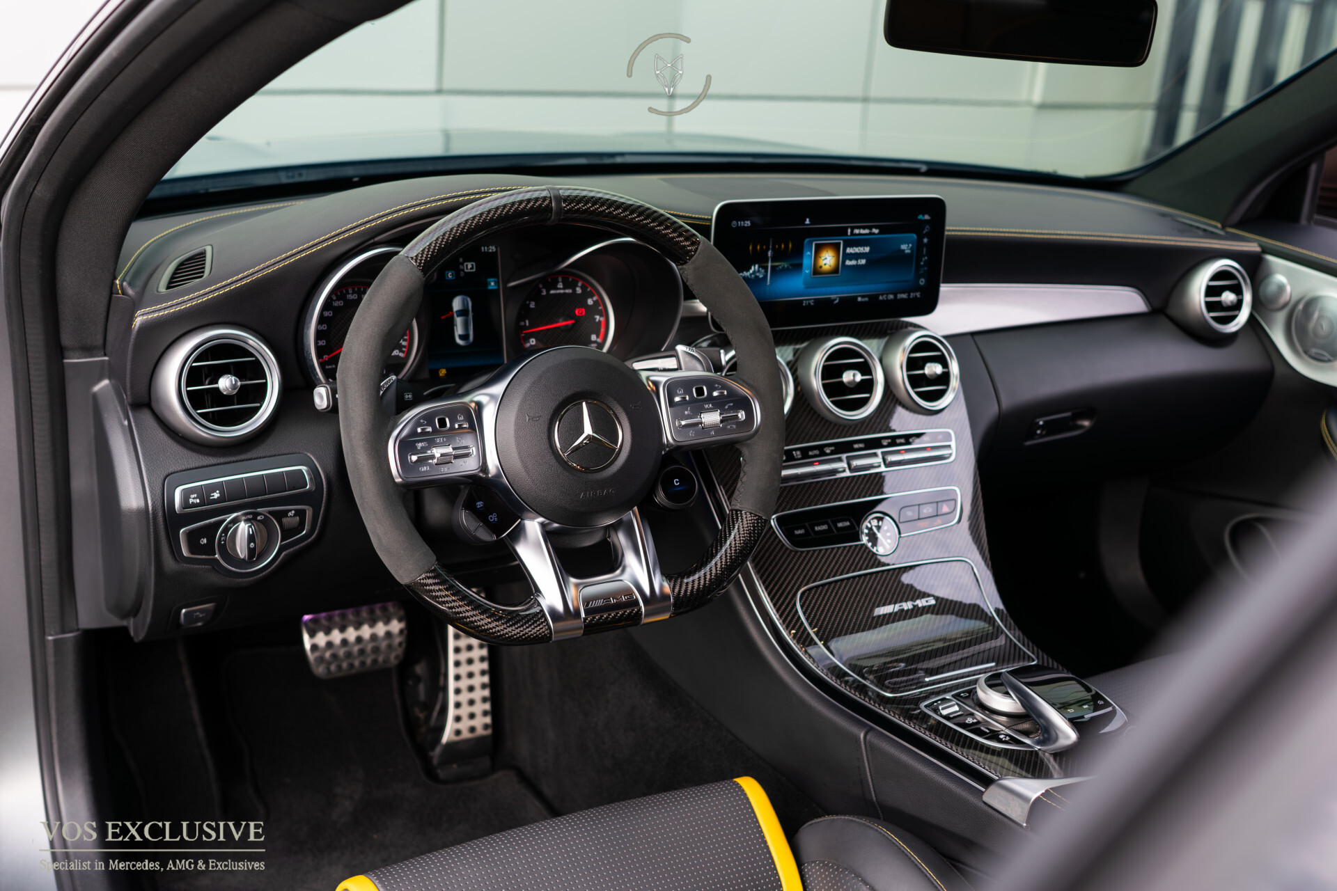 Mercedes-Benz C-Klasse AMG 63 S Coupé Facelift Ceramic | Aero | Full Carbon | Performance | MANUFAKTUR | Drivers Package | Keyless | Burmester | BTW Foto 20