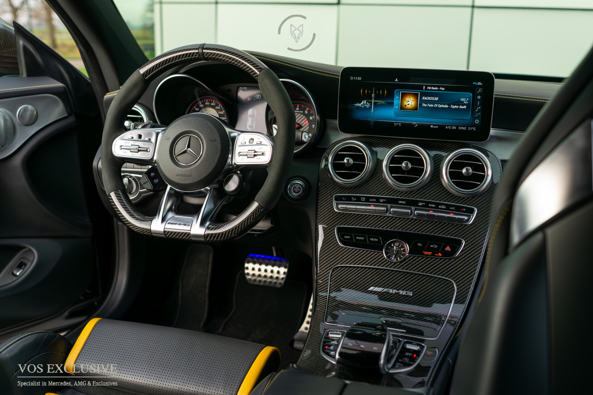 Mercedes-Benz C-Klasse AMG 63 S Coupé Facelift Ceramic | Aero | Full Carbon | Performance | MANUFAKTUR | Drivers Package | Keyless | Burmester | BTW Foto 40