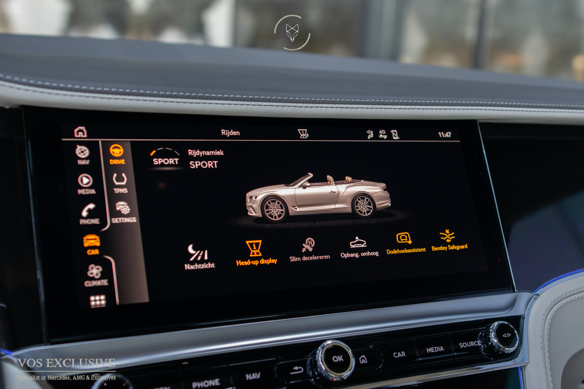 Bentley Continental GTC 4.0 V8 Mulliner | Naim | 22'' | Softclose | Massage | Keyless | Touring Spefication | ACC | 360° | Dynamic Ride | HUD Foto 63