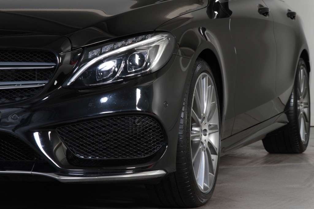 Mercedes-Benz C-Klasse 250 AMG Panorama/Burmeister/HUD/Distronic/Mem/19" Aut7 Foto 24